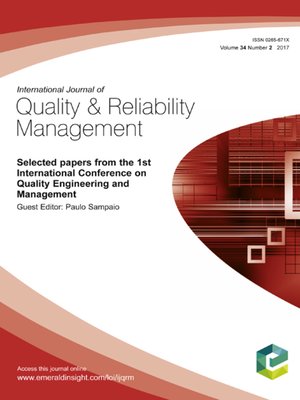 cover image of International Journal of Quality & Reliability Management, Volume 34, Issue 2